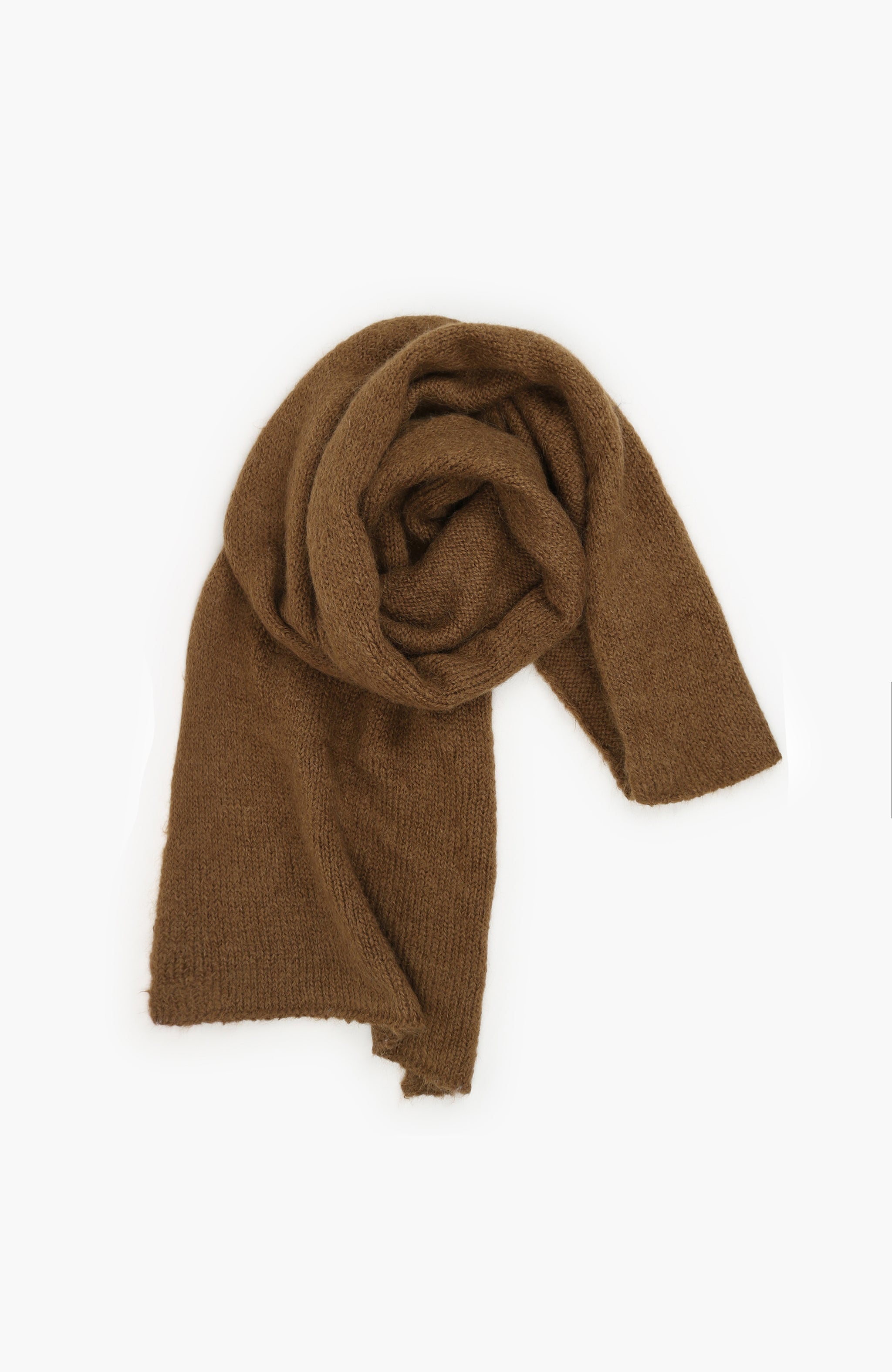 マフラー・スヌード studiolab404 CMM Alpaca HandmadeScarf SURI ALPACA SCARF - MUD – www.karakoram.de