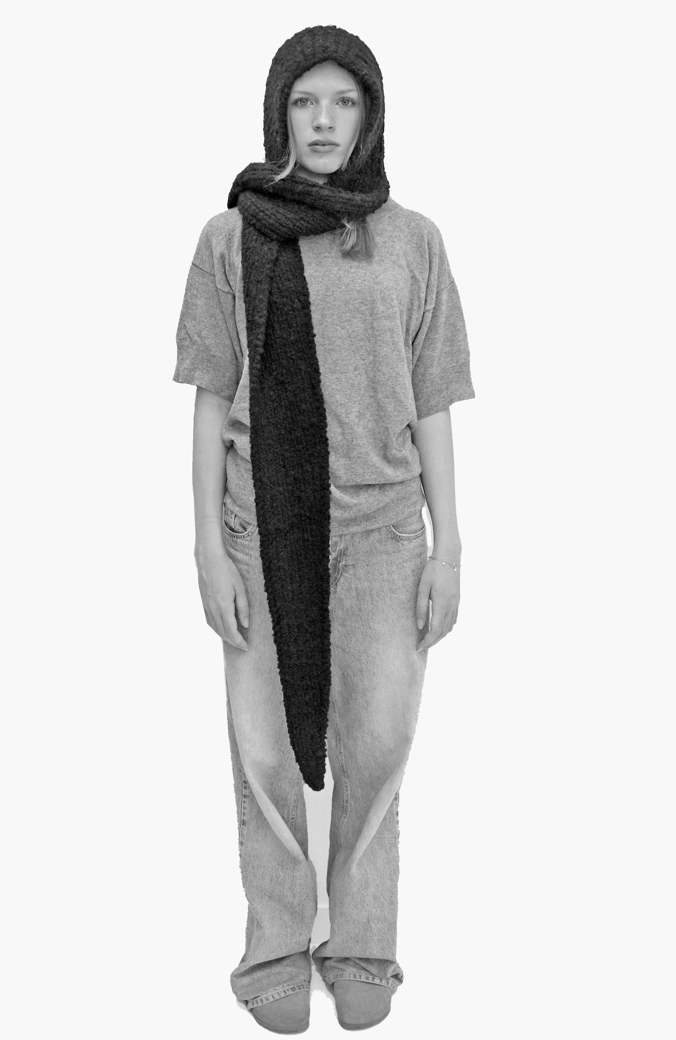 HOODIE SCARF IN ORGANIC WOOL – www.karakoram.de
